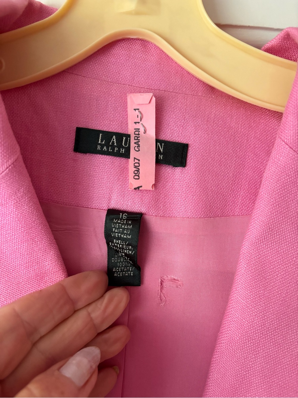 Ralph Lauren Pink Women's Blazer Jacket - Picture 2 of 7